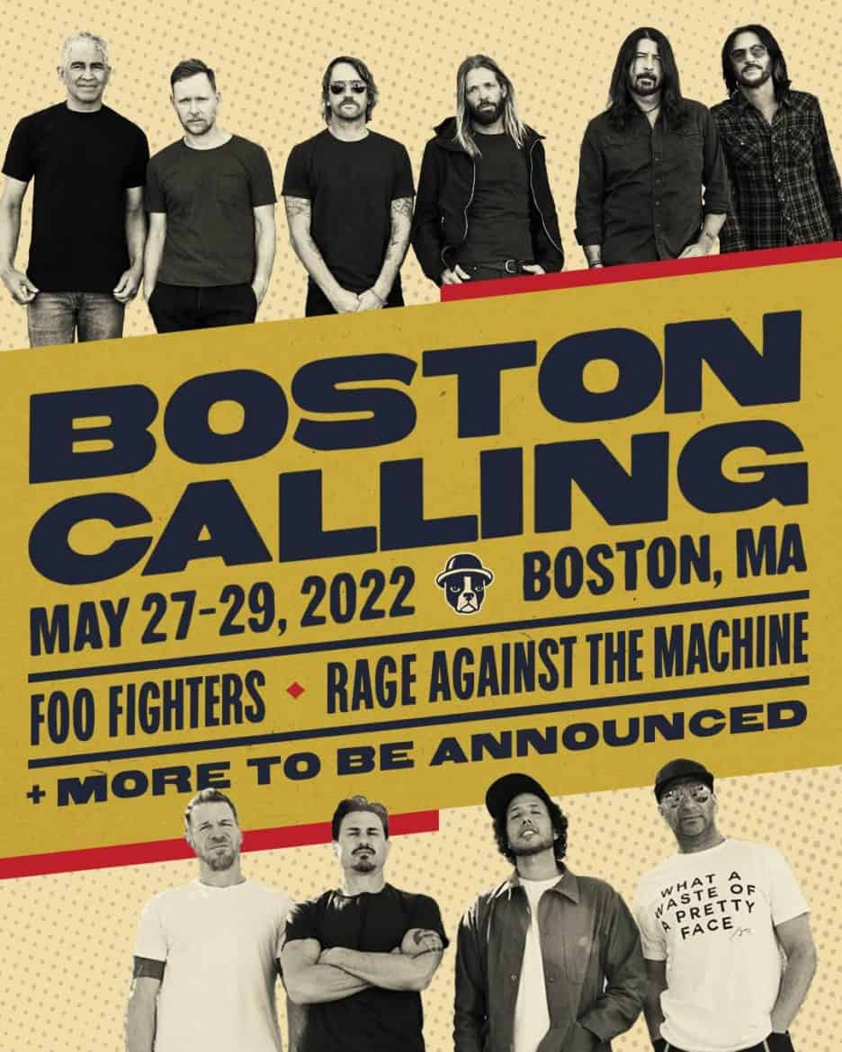 RAGE AGAINST THE MACHINE And FOO FIGHTERS To Headline BOSTON CALLING